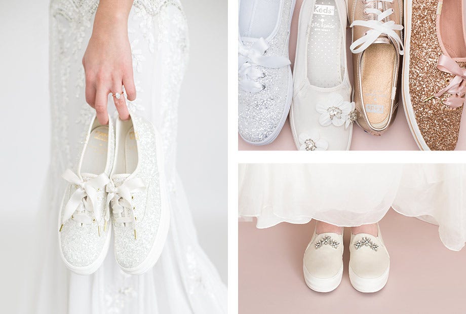 No Heels No Worry Keds Dan Kate Spade Luncurkan Bridal Sneakers