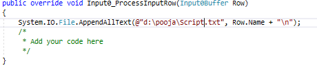 Script Component in SSIS. Script component which can be used only… | by ...
