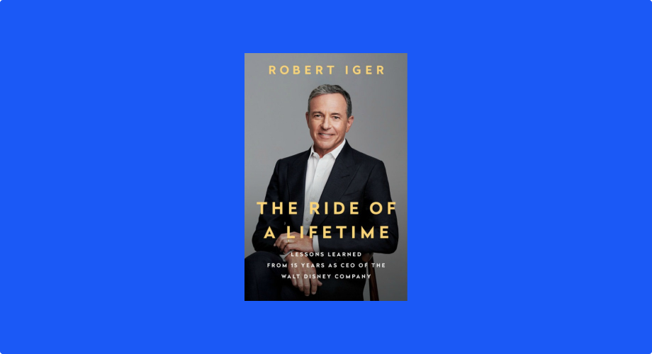 bob iger book recommendations