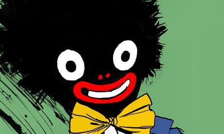 black faced dolls