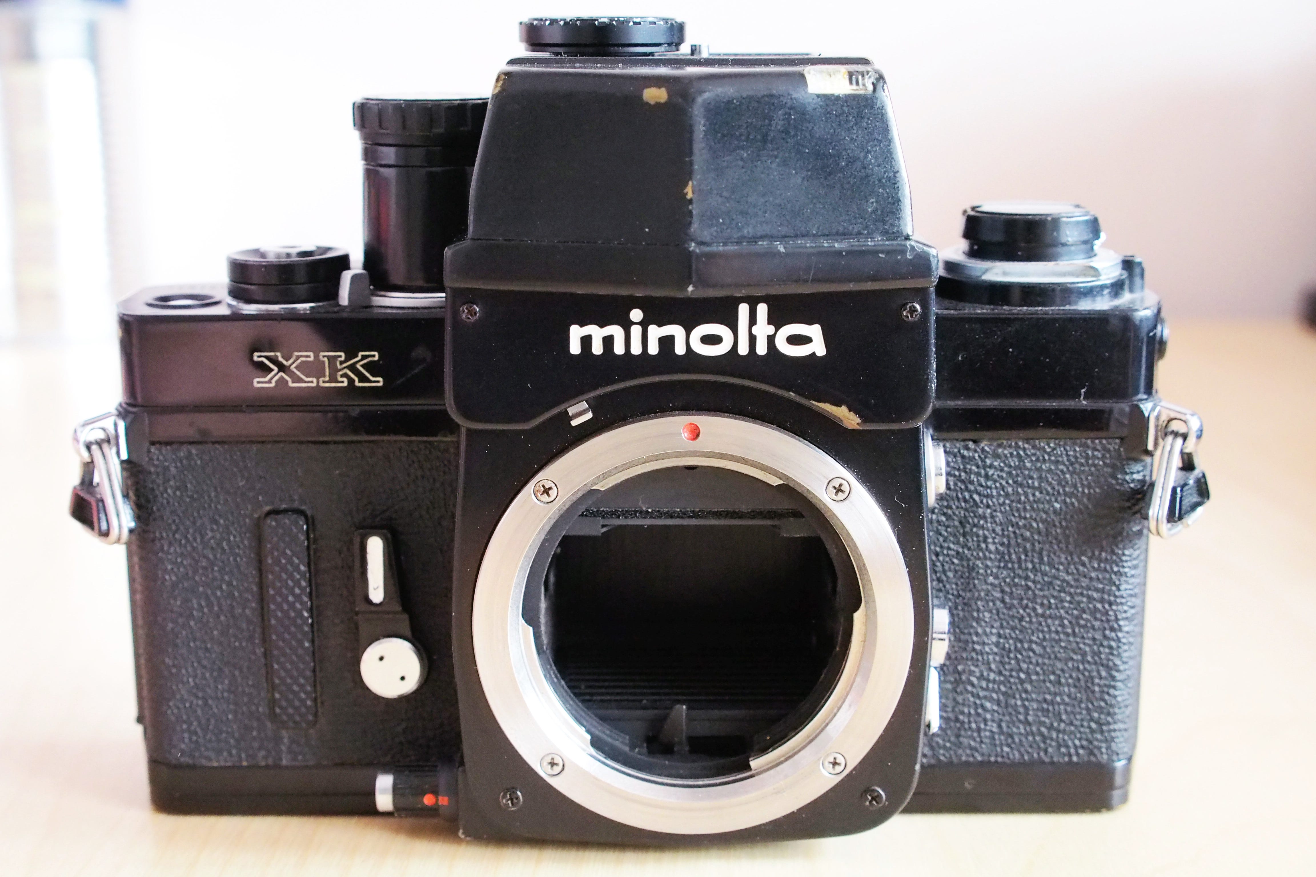 MINOLTA X-1/XK/XM — 唯一專業手動機身旗艦機. Minolta XK… | by LI Sam | 攝影二三事 | Medium