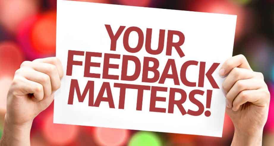 Your feedback matters You just need to know more about it by Taynara Your feedback matters You just need to know more about it by Taynara