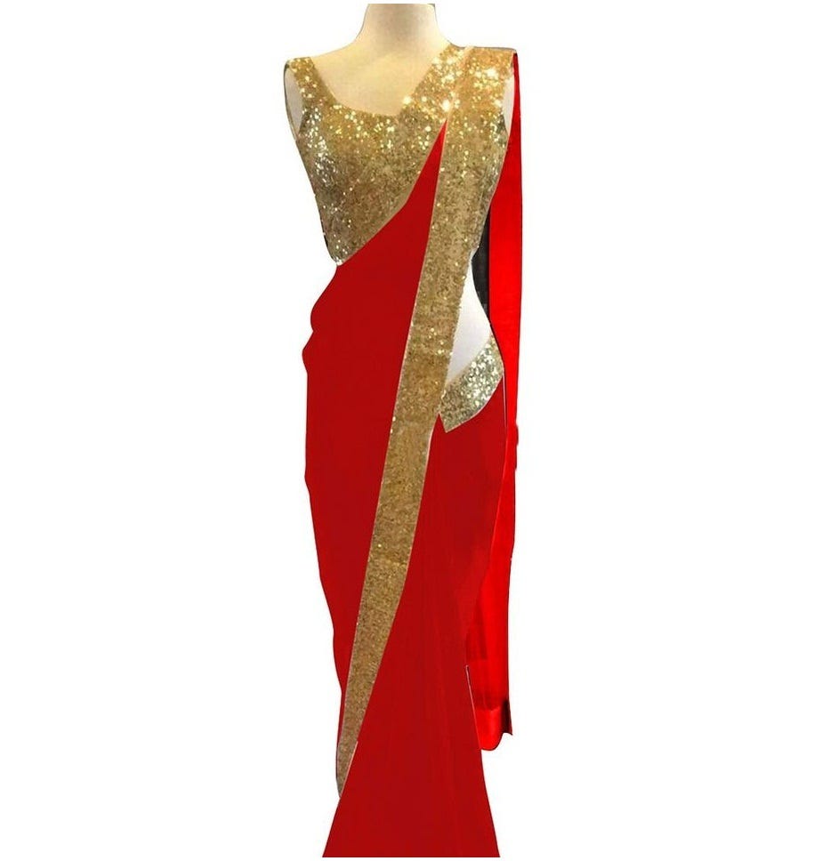 flipkart party saree