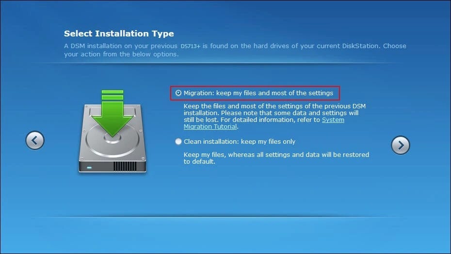 No diskstation found within LAN
