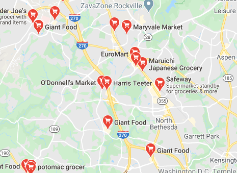 Map Of Businesses Near Me Turning Location Data Into Geographical Information By Mahbubul Alam Towards Data Science