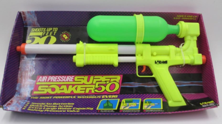 How the Super Soaker Was Accidentally Invented | by Daniel Ganninger |  Knowledge Stew | Medium