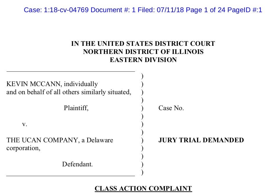 What Is A Class Action Lawsuit >> Ucan Superstarch Impairs Performance Says Class Action Lawsuit What Is A Class Action Lawsuit >> Ucan Superstarch Impairs Performance Says Class Action Lawsuit