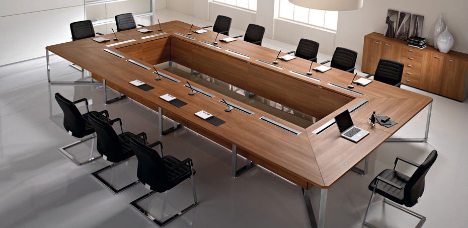 How To Choose The Conference Table Guide To Size Shapes
