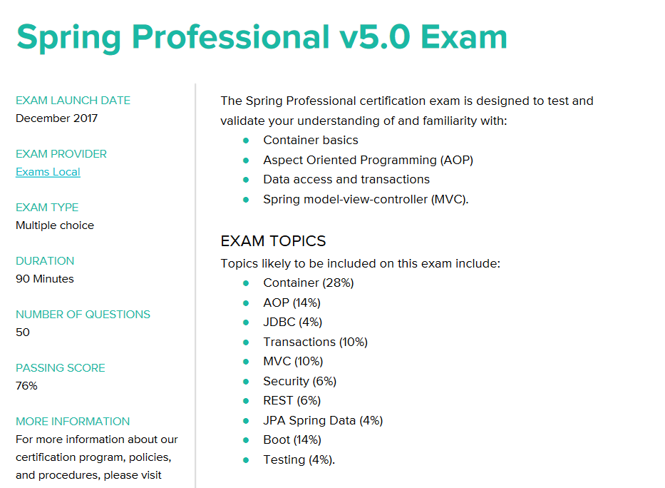 The Ultimate Guide to Pass Spring Professional Certification v5.0 (VMware  EDU-1202) Exam in 2023 | by javinpaul | Javarevisited | Medium