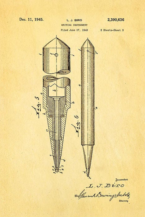 The Ballpoint Pen. Personal Selection (What are some… | by Emma Snyder
