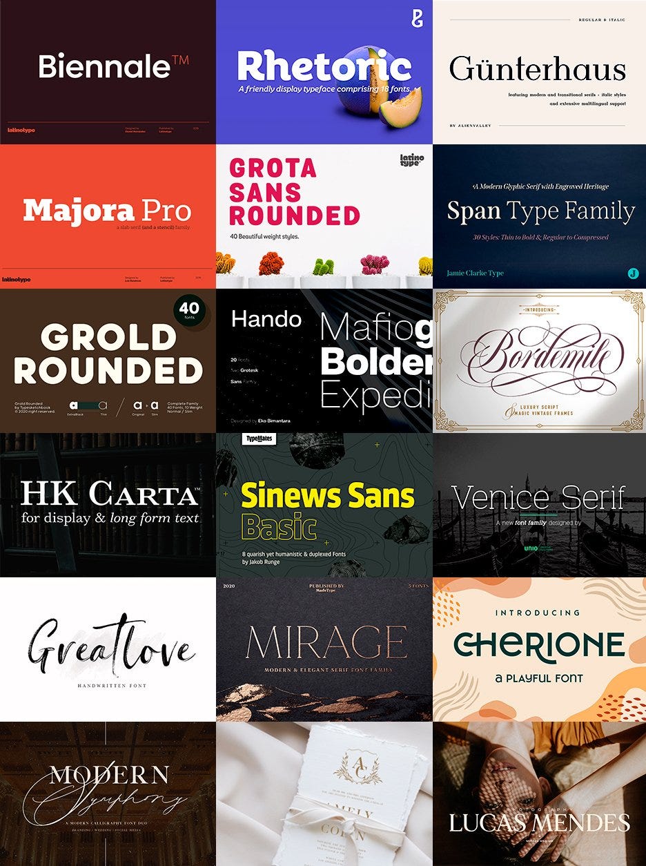 Download The Type Designer S Sophisticated Font Bundle 99 Off By Jacob Cass Just Creative Medium