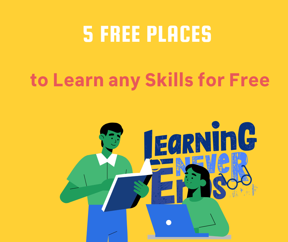 5 Free Places to Learn any Skills for Free — ViFree by Vijay Medium