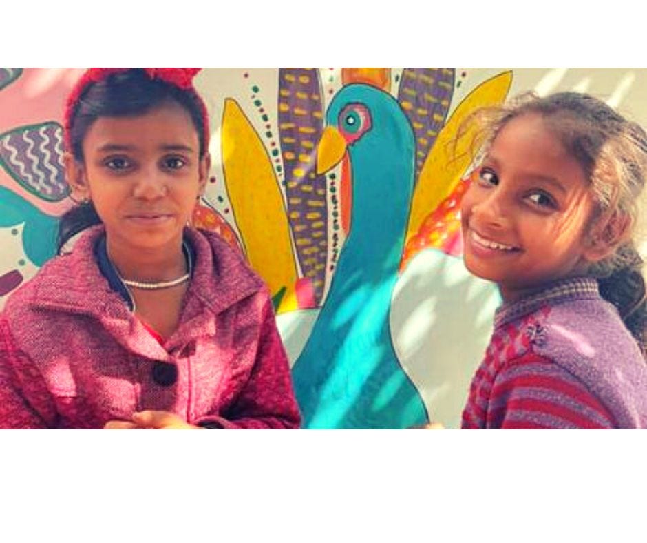 Providing hope and education through the power of art for