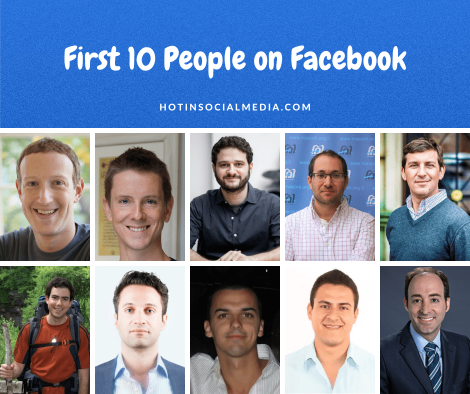 The History of Facebook: Who created the first 10 Facebook Accounts? | by  Hot In Social Media | Medium
