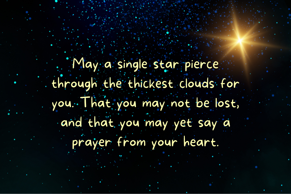 A Glimmer of Hope. A brief reflection by Jocelyn Soriano The