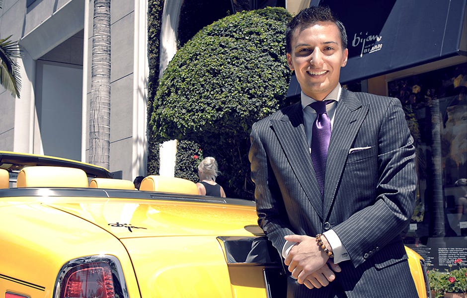 bijan suit