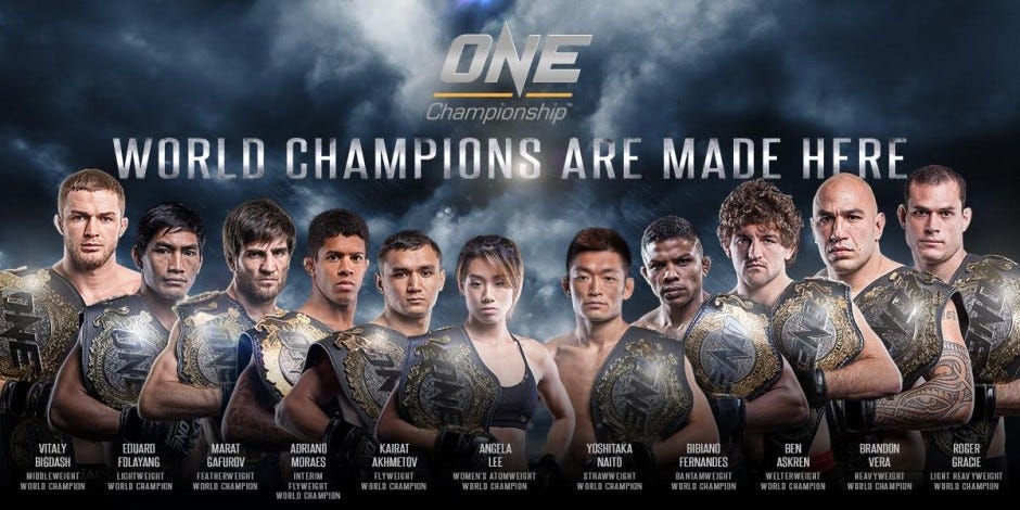 One Championship Company Culture And Branding As A Competitive Edge By Thierry Maout Medium