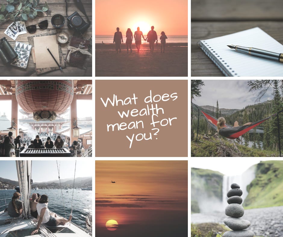 Wealth Redefined. Feeling unease with money? Focus on… by Jennifer