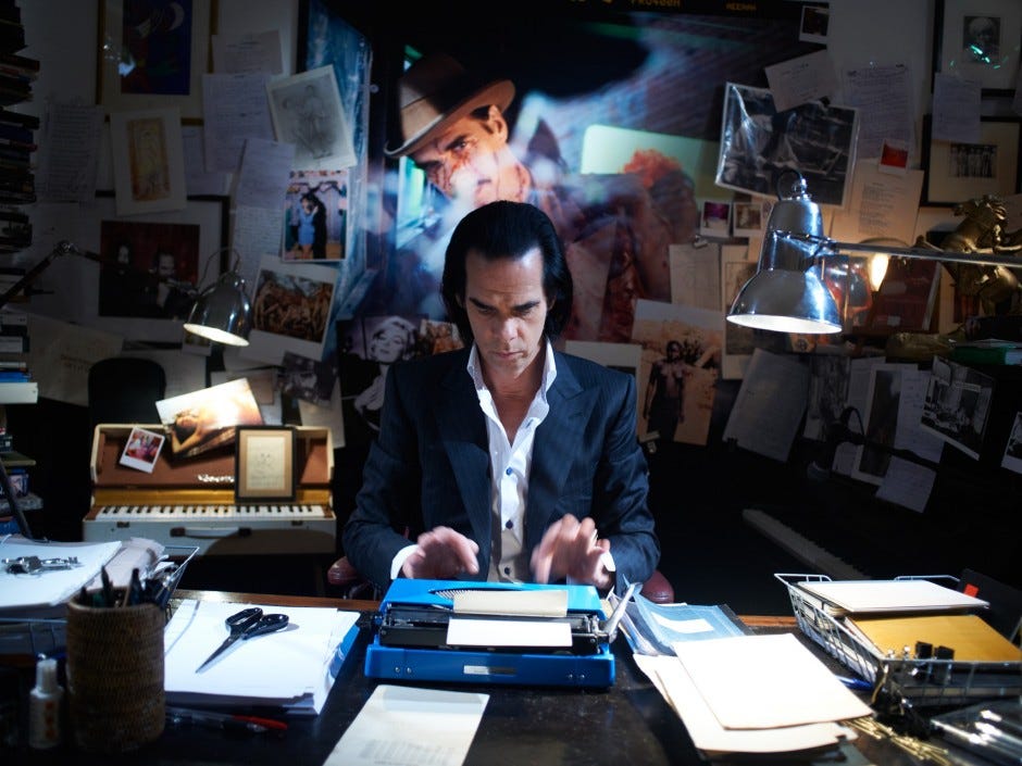 Nick Cave’s Red Hand Files. Nick Cave is writing profound and… by