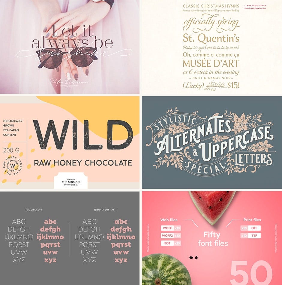 Download Opportunity To Update Your Font Library With 16 Font Families For 29 By Veerle Pieters Medium