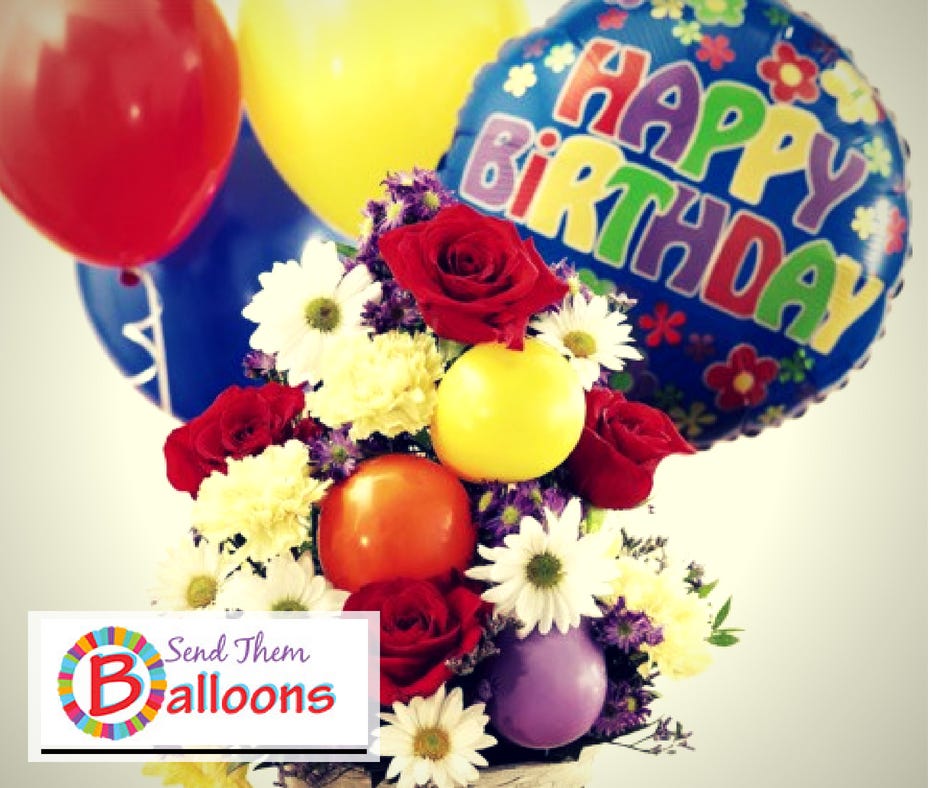 send birthday balloons