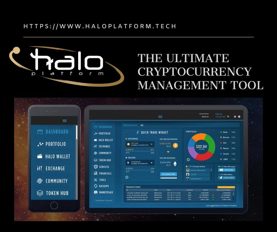 halo platform crypto