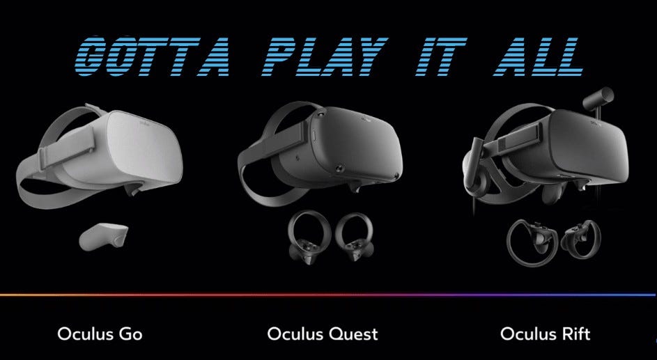 oculus quest rift games