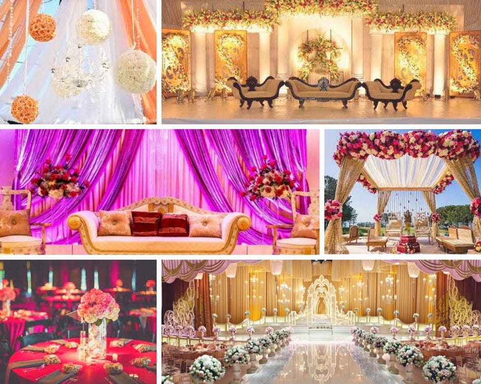 Types Of Wedding Decorations You Need To Know Before Talking To Decorators!  | by BigFday | Medium