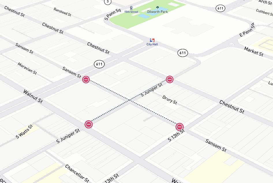 Real Time Road Closure Map Incidents Are Live On The Map. By: Jay Cox-Chapman | By Mapbox | Maps For  Developers