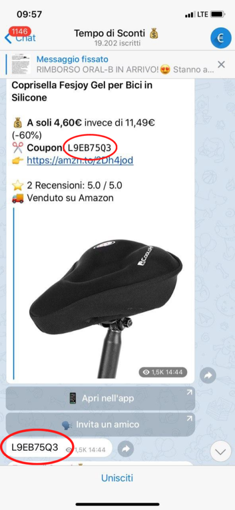 Migliori Sconti e Coupon Amazon su Telegram | by Tempo di Sconti | Medium