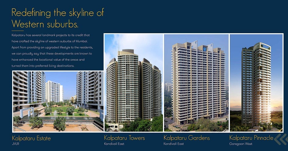 Kalpataru Vienta Luxurious Project In Kandivali East Mumbai