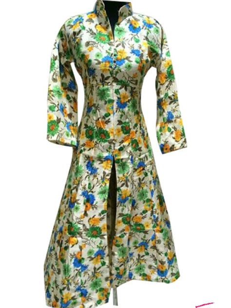 asymmetrical hemline kurti