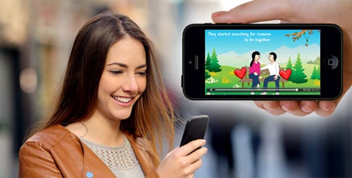 Wedding invitation Card video for WhatsApp