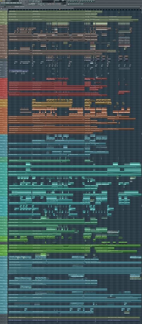A playlist view from one of Madeon’s sessions