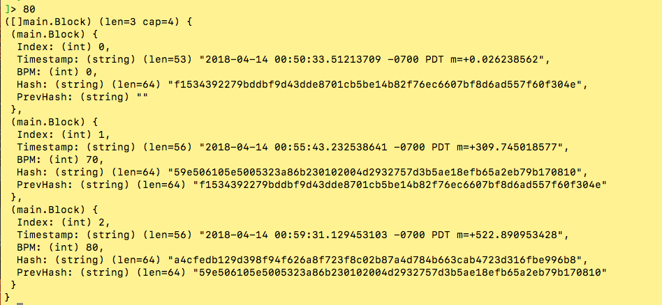 Coding a simple P2P blockchain 10