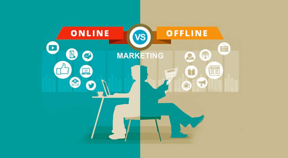 Difference between Online marketing and Offline marketing | by Udith Deshan | Medium