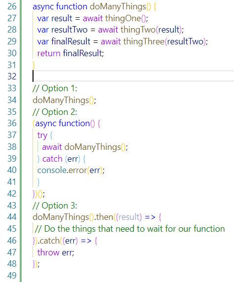 Async and Await JS. In this article, I will be giving a… | by 5Zero4 ...