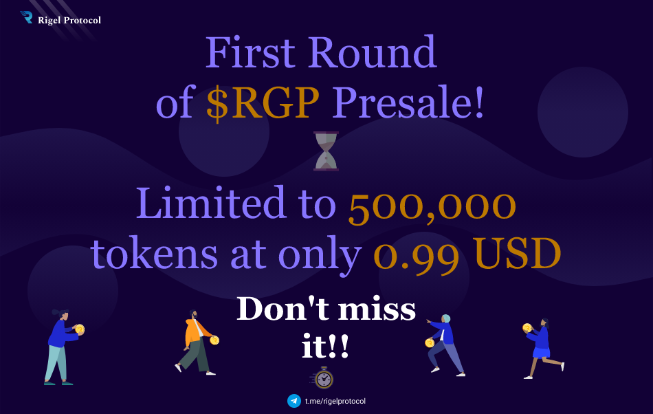 Join the First Round RGP token Presale Giveaway! | by Rigel Protocol ...