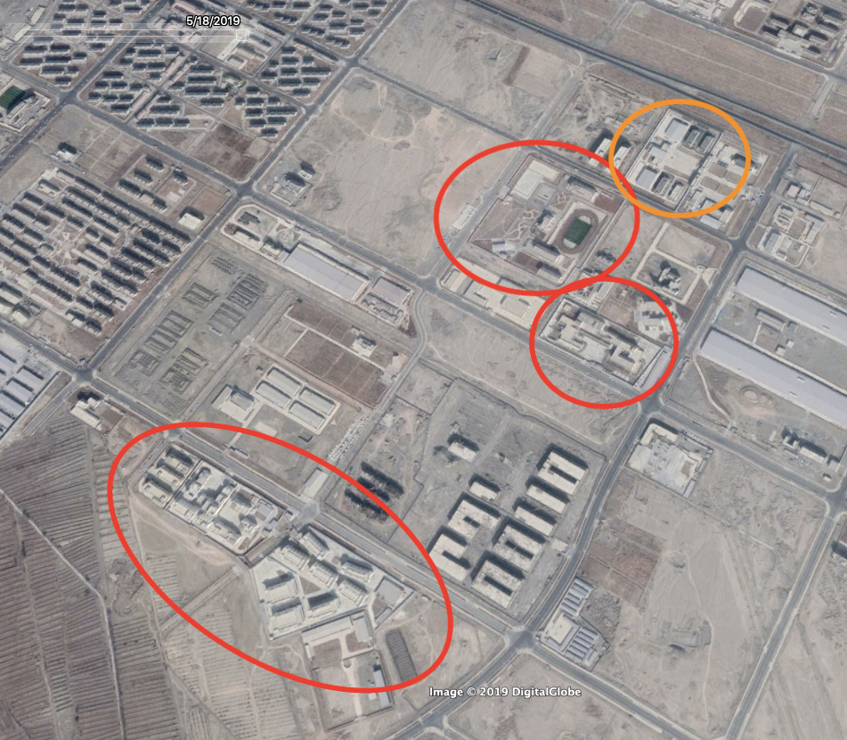 Satellite Imagery Of Xinjiang Re Education Camp 76 77 78