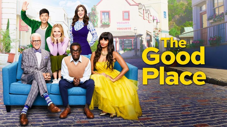 「the good place」的圖片搜尋結果