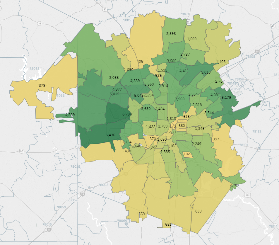 On The Map Where Military Veterans Choose To Live In And Around San Antonio Texas By Lily Casura Msw Medium