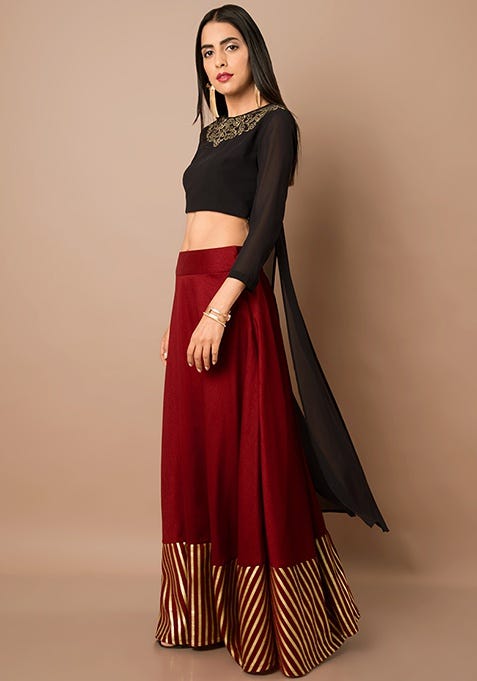 indo western design for ladies