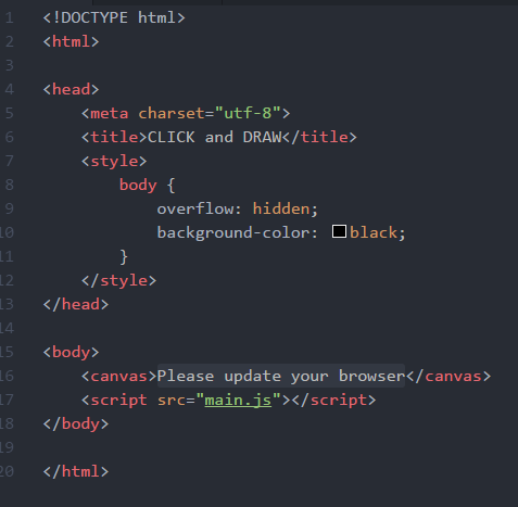 html5 canvas click and draw. HTML5 added new element called CANVAS ...
