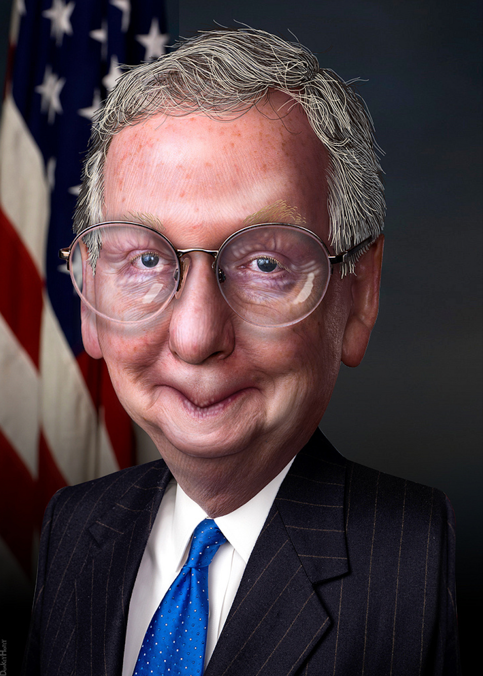 Mitch mcconnell with dick in mouth