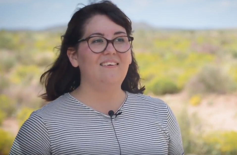 Gabriella Banegas, printmaker. “Not just to me as an artist not… by