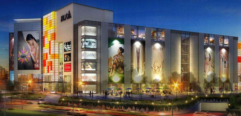 nike showroom in dlf mall of india