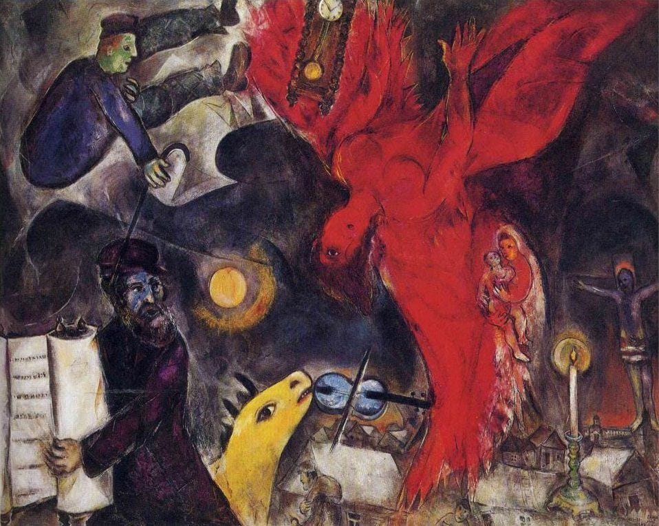 マルク シャガールの作品における前衛芸術 反ユダヤ主義と戦争 天使の墜落 を中心として By Komi Hu Medium