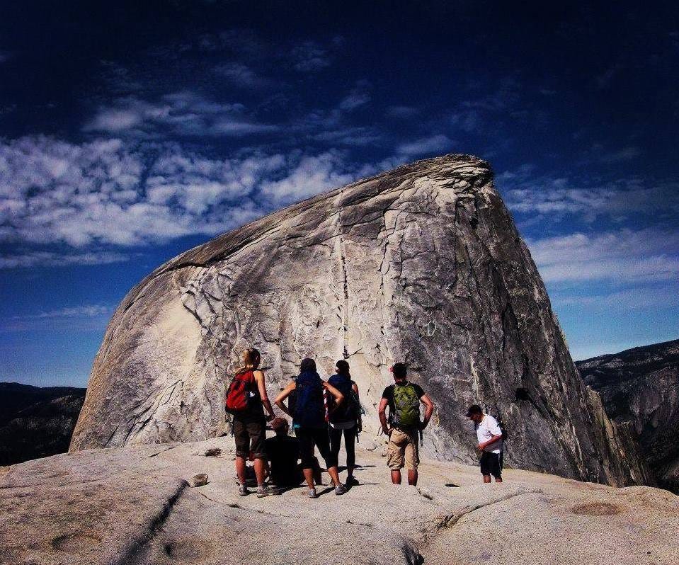 half dome day hike