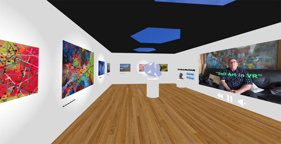 VR Galleries + NFTs = Art In The Metaverse | by Michael McAnally | Medium
