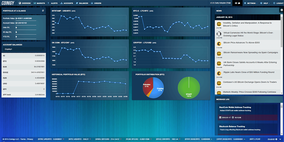 All In One Cryptocurrency Trading Platform